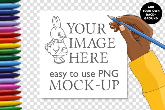 Elevate Your KDP Listings with the Square Coloring Page Book Mockup