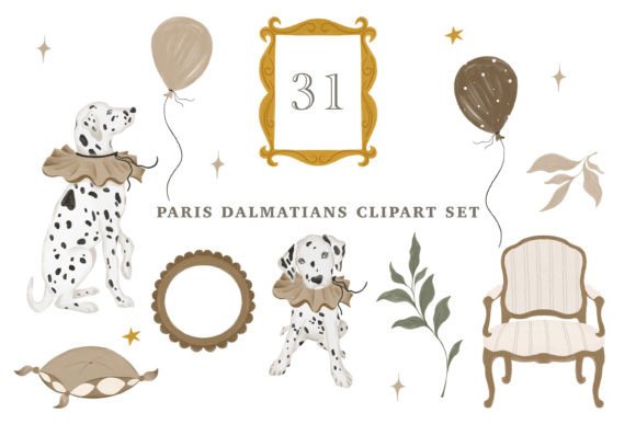 Gouche Paris Dalmatians Clipart Set: A Practical Guide for Designers and Creators