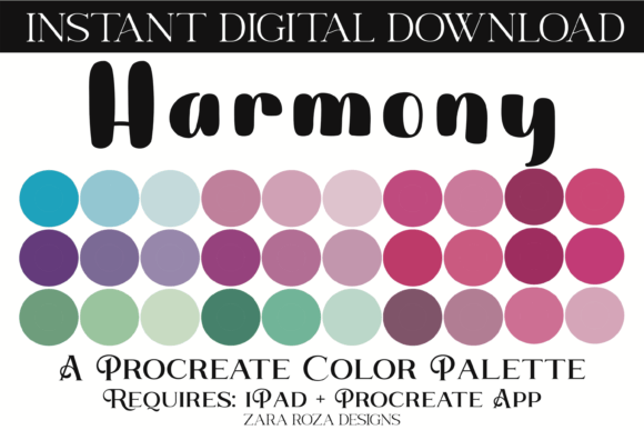 Harmony Procreate Color Palette: A Practical Review for Digital Artists