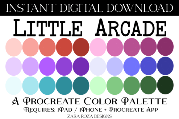 Little Arcade Procreate Color Palette: A Practical Guide for Digital Creators