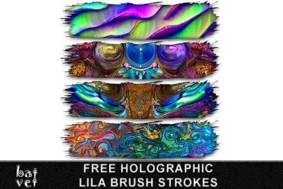 Mastering the Future of Texture: The Holographic Purple Brush Stroke Bundle