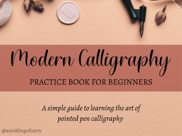 Modern Calligraphy Workbook - Beginners