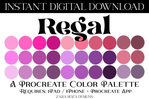 Regal Procreate Color Palette: A Strategic Asset for Digital Art and Planning