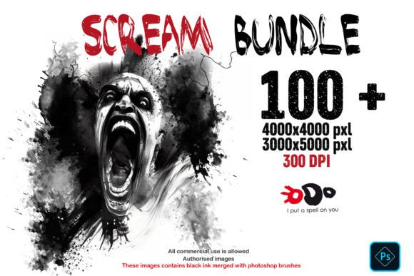 Scream Ink Visuals Bundle: Elevate Your Design