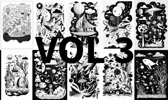 Surrealistic Dreams Coloring Pages VOL 3: A Deep Dive into Digital Whimsy