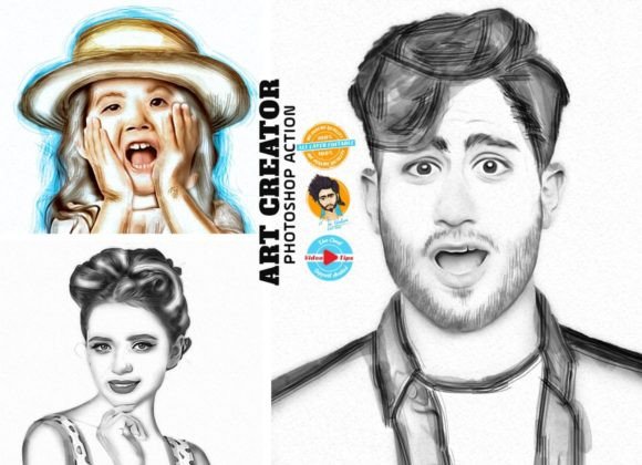 Transforming Digital Creativity with the Art Creator Photoshop Action